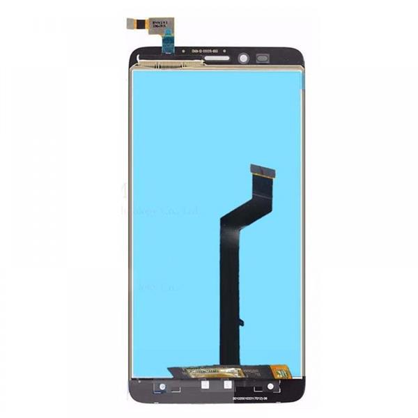 For ZTE Imperial MAX / Z963 LCD Screen and Digitizer Full Assembly(Black)  ZTE Imperial MAX