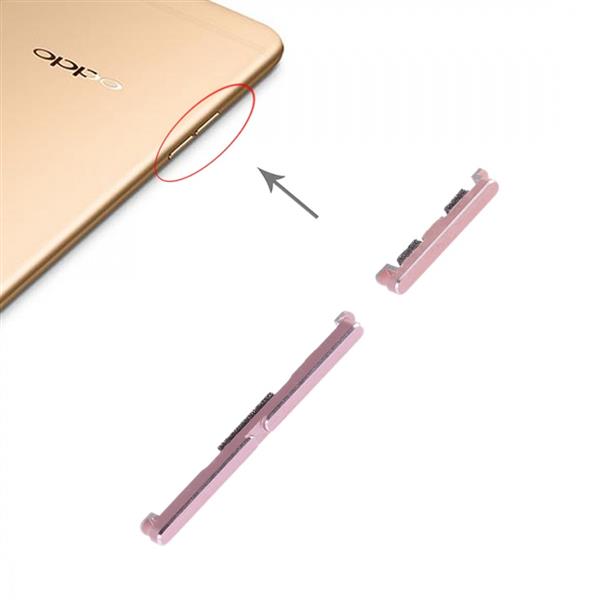 Side Keys for OPPO R9sk (Pink) Oppo Replacement Parts Oppo R9sk