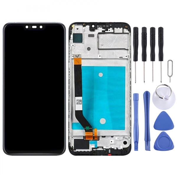 LCD Screen and Digitizer Full Assembly with Frame for Asus Zenfone Max M2 ZB633KL / ZB632KL X01AD (Black) Asus Replacement Parts Asus Zenfone Max M2