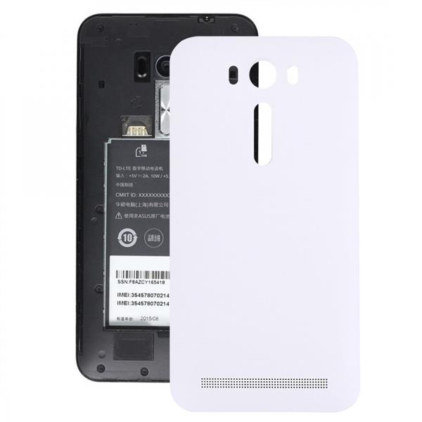 Original Back Battery Cover for 5 inch Asus Zenfone 2 Laser / ZE500KL(White) Asus Replacement Parts Asus Zenfone 2 Laser