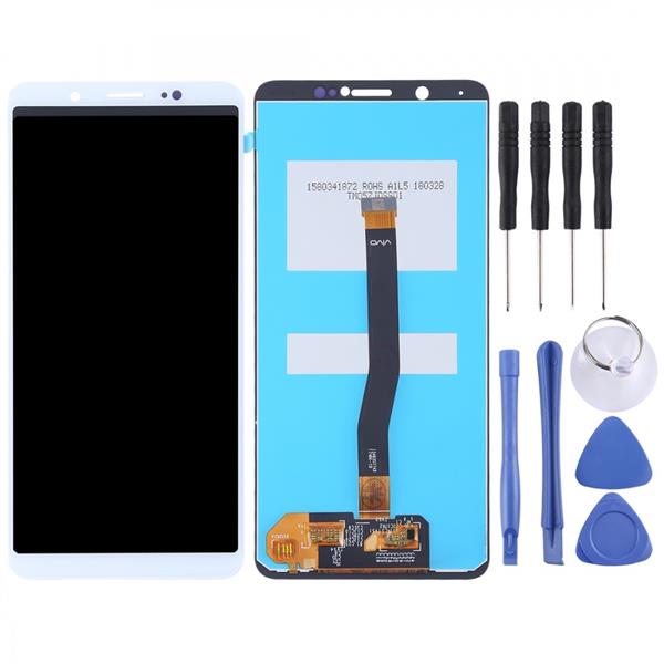 LCD Screen and Digitizer Full Assembly for Vivo Y75 / V7(White) Vivo Replacement Parts Vivo Y75