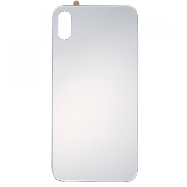 Glass Mirror Surface Battery Back Cover for iPhone X(Silver) iPhone Replacement Parts Apple iPhone X