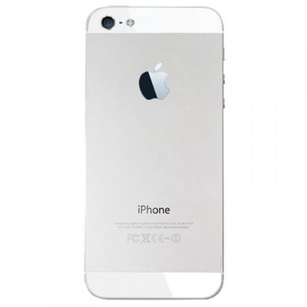 Original Back Cover Top & Bottom Glass Lens for iPhone 5(White) iPhone Replacement Parts Apple iPhone 5