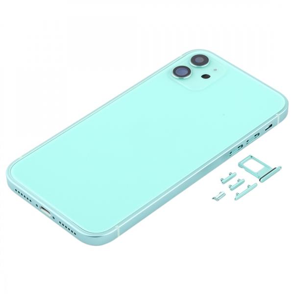 Back Housing Cover with Appearance Imitation of iPhone 12 for iPhone 11(Green) iPhone Replacement Parts Apple iPhone 11