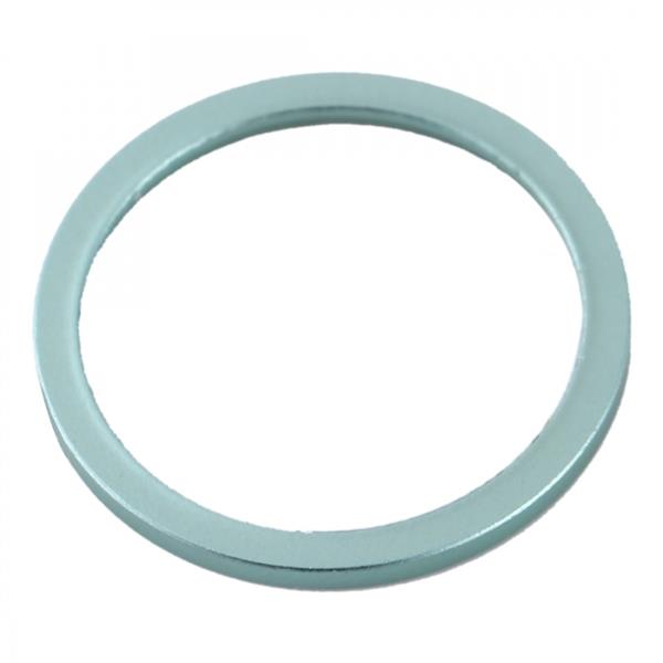 2 PCS Rear Camera Glass Lens Metal Protector Hoop Ring for iPhone 11(Green) iPhone Replacement Parts Apple iPhone 11