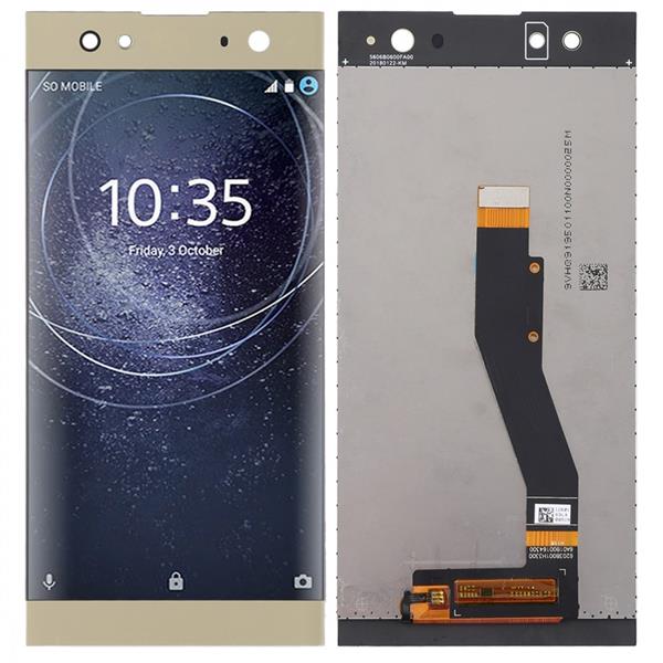 LCD Screen and Digitizer Full Assembly for Sony Xperia XA2 Ultra(Gold) Sony Replacement Parts Sony Xperia XA2 Ultra