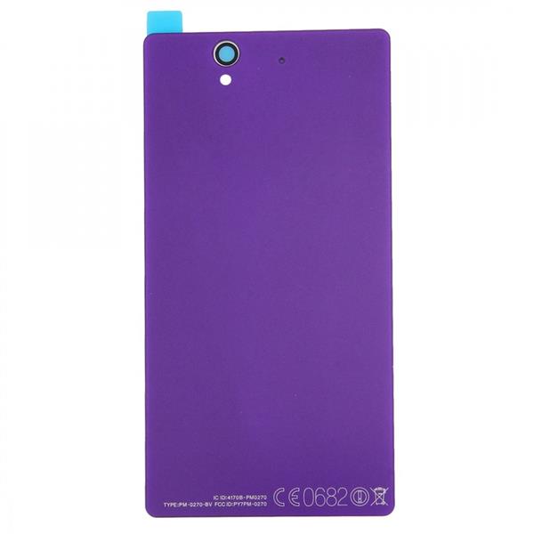 Aluminium  Battery Back Cover for Sony Xperia Z / L36h(Purple) Sony Replacement Parts Sony Xperia Z
