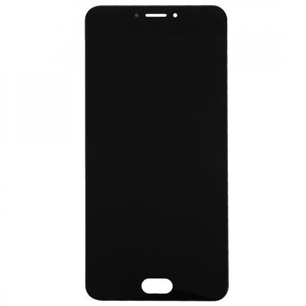 For Meizu MX6 LCD Screen and Digitizer Full Assembly(Black) Meizu Replacement Parts Meizu MX6