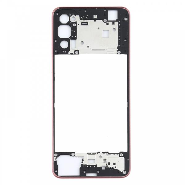 Back Housing Frame for OPPO Reno4 5G / Reno4 4G CPH2113 PDPM00 PDPT00 CPH2091(Black) Oppo Replacement Parts OPPO Reno4