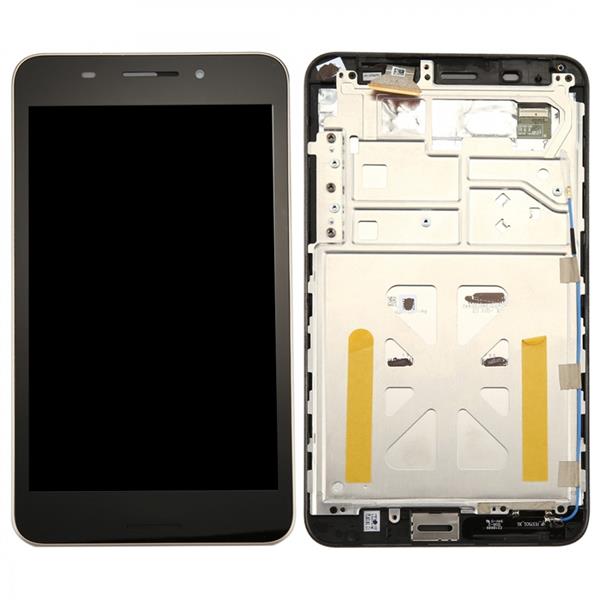 LCD Screen and Digitizer Full Assembly with Frame for ASUS MeMO Pad 7 LTE / ME375 (Black) Asus Replacement Parts Asus MeMO Pad 7 LTE