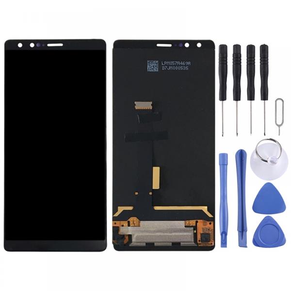 LCD Screen and Digitizer Full Assembly for ZTE Nubia Z17s / NX595J (Black)  ZTE nubia Z17s