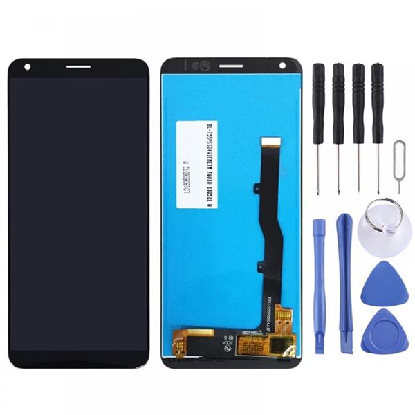 LCD Screen and Digitizer Full Assembly for ZTE Blade A530 A606 (Black)  ZTE Blade A530