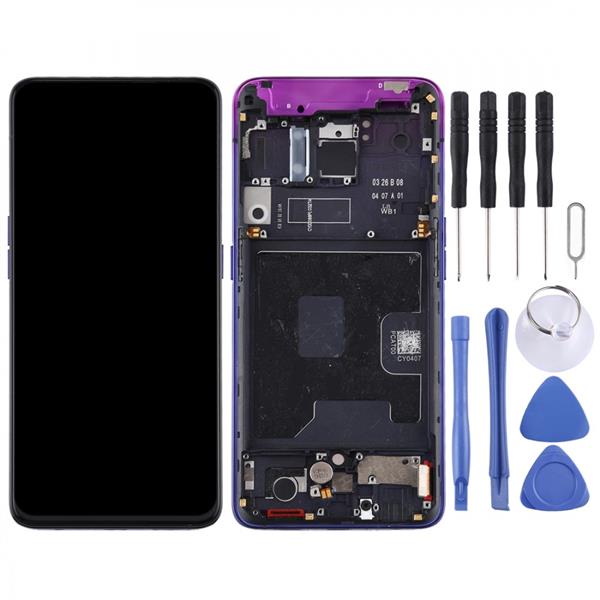 Original LCD Screen and Digitizer Full Assembly with Frame for OPPO Reno (Purple) Oppo Replacement Parts Oppo Reno