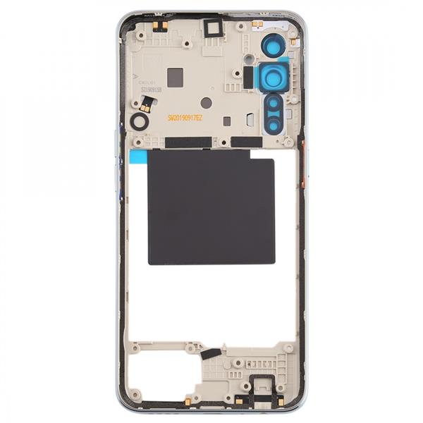 Original Middle Frame Bezel Plate for OPPO Realme X2(White) Oppo Replacement Parts OPPO Realme X2