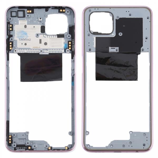 Middle Frame Bezel Plate for OPPO A92s PDKM00 (Pink) Oppo Replacement Parts OPPO A92s