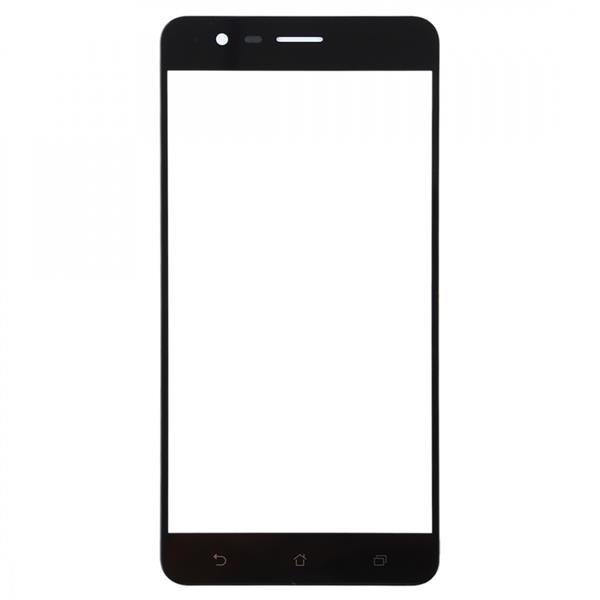 Front Screen Outer Glass Lens for Asus Zenfone 3 Zoom ZE553KL / Z01HD (Black) Asus Replacement Parts Asus Zenfone 3 Zoom