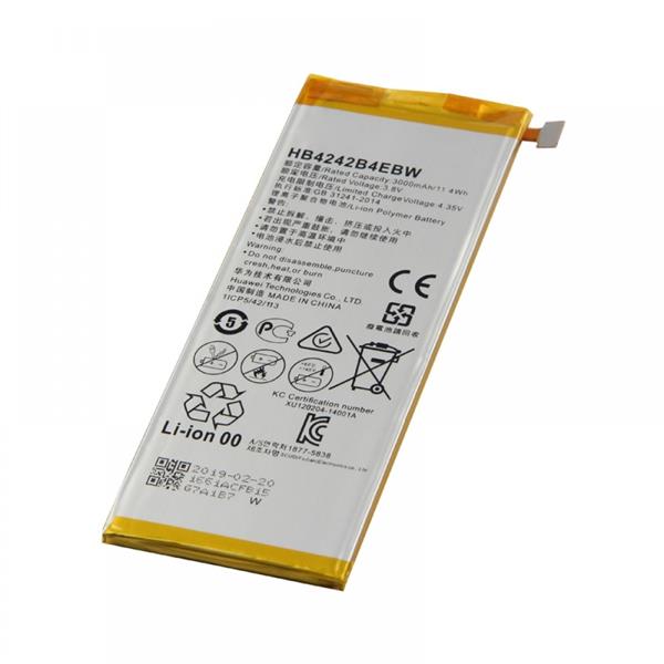 Batteries for Huawei, HB4242B4EBW Li-ion Polymer Battery for Huawei Honor 6 / Honor 4X Huawei Replacement Parts Huawei Honor 6