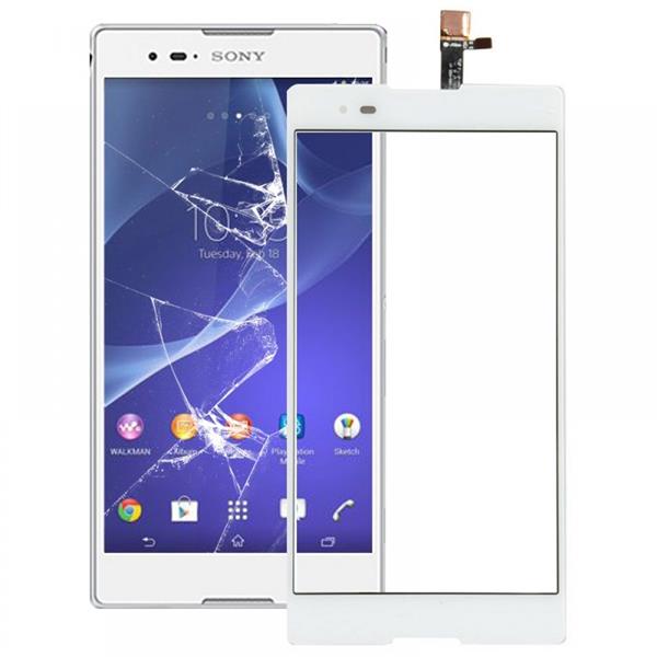 Touch Panel  for Sony Xperia T2 Ultra / XM50h(White) Sony Replacement Parts Sony Xperia T2 Ultra