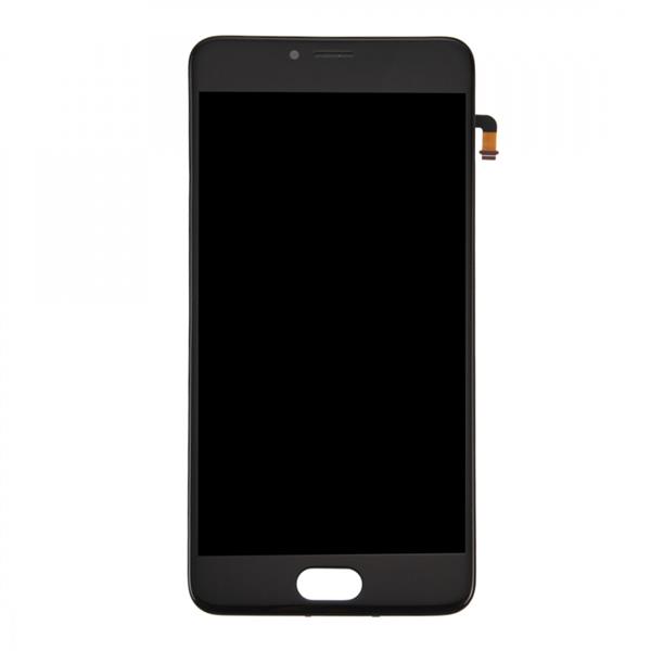 For Meizu M5 / Meilan 5 LCD Screen and Digitizer Full Assembly with Frame(Black) Meizu Replacement Parts Meizu M5