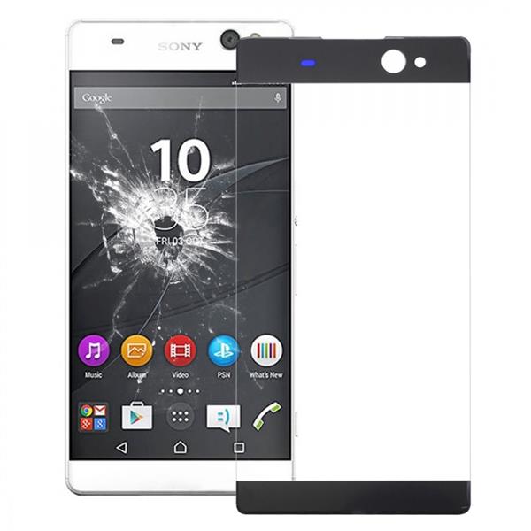 Front Screen Outer Glass Lens for Sony Xperia XA Ultra / C6 (Black) Sony Replacement Parts Sony Xperia XA Ultra