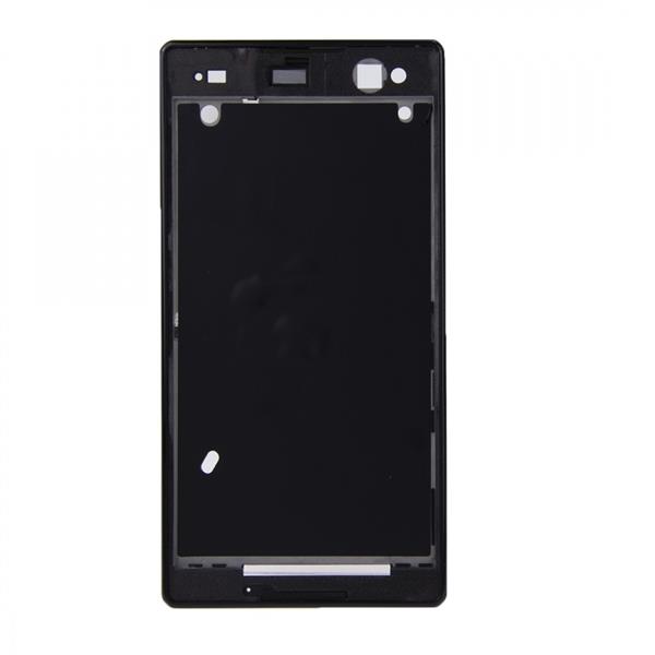 Front Housing  with Adhesive for Sony Xperia C3(Black) Sony Replacement Parts Sony Sony Xperia C3