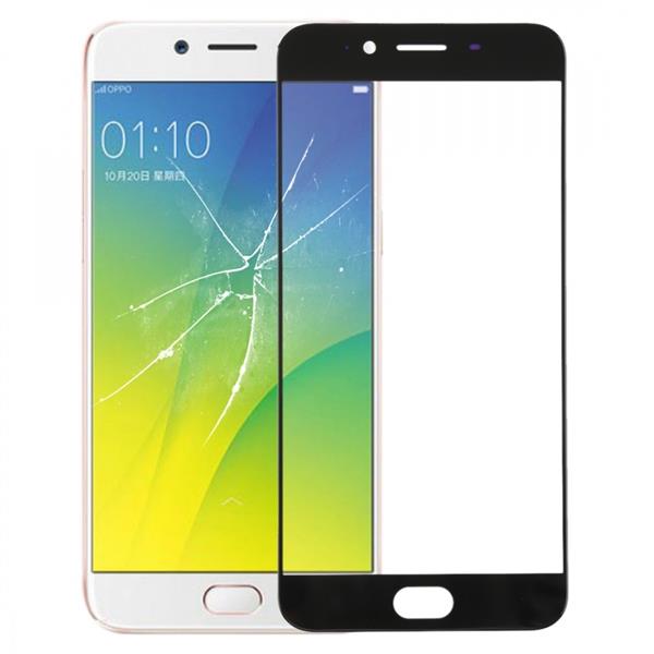Front Screen Outer Glass Lens for OPPO R9s(Black) Oppo Replacement Parts Oppo R9s