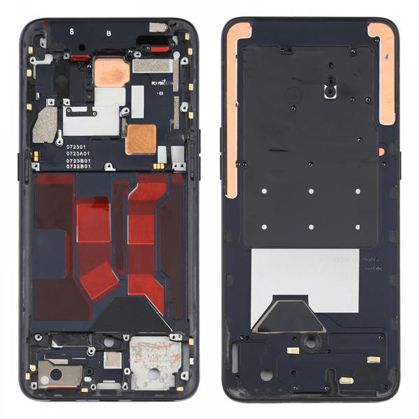 Front Housing LCD Frame Bezel Plate for OPPO Reno 10x zoom (Black) Oppo Replacement Parts OPPO Reno 10x zoom