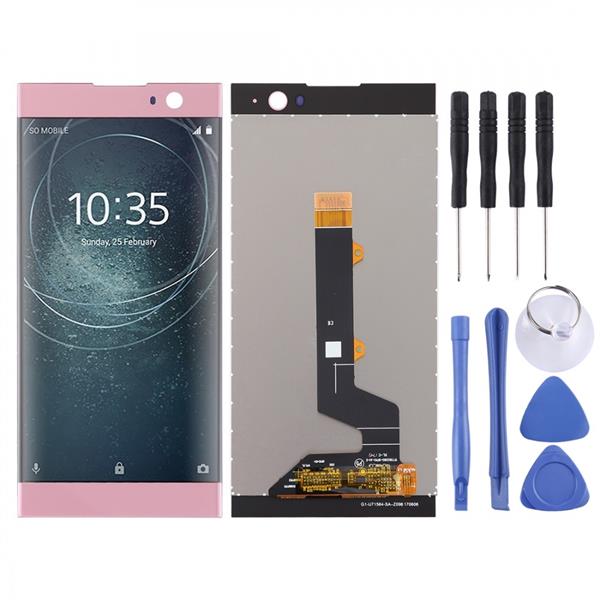 LCD Screen and Digitizer Full Assembly for Sony Xperia XA2(Pink) Sony Replacement Parts Sony Xperia XA2