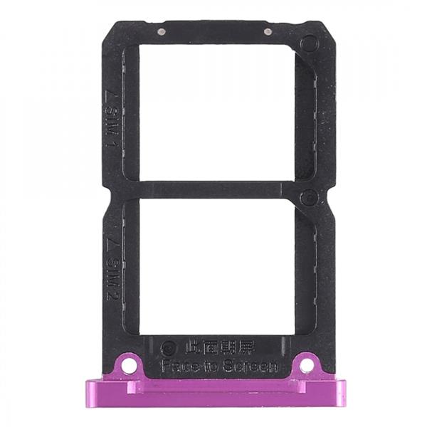 2 x SIM Card Tray for OPPO R17(Purple) Oppo Replacement Parts Oppo R17