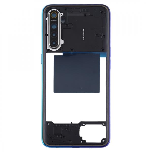 Original Middle Frame Bezel Plate for OPPO Realme X2 (Blue) Oppo Replacement Parts Oppo Realme X2
