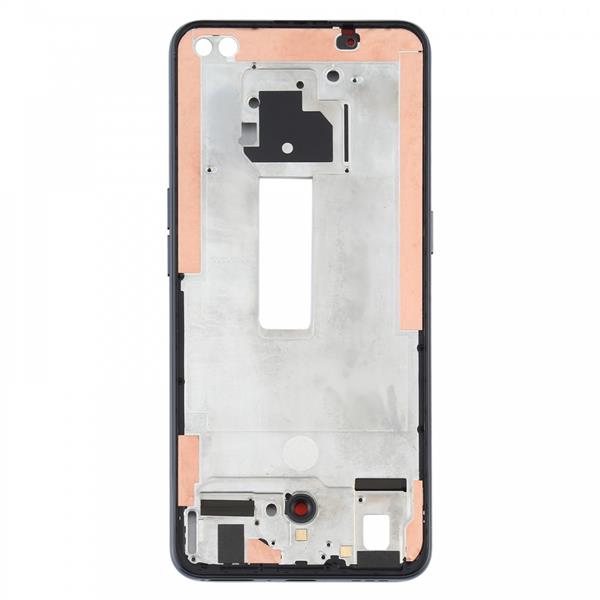 Front Housing LCD Frame Bezel Plate for OPPO Reno4 5G/Reno4 4G CPH2113 PDPM00 PDPT00 CPH2091 (Black) Oppo Replacement Parts OPPO Reno4