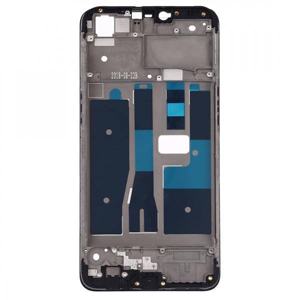 Front Housing LCD Frame Bezel Plate for OPPO A5 / A3s(Black) Oppo Replacement Parts Oppo A5