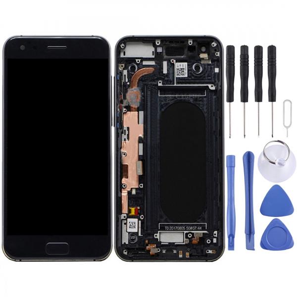 LCD Screen and Digitizer Full Assembly with Frame for ASUS ZenFone 4 Pro / ZS551KL(Black) Asus Replacement Parts Asus ZenFone 4 Pro ZS551KL
