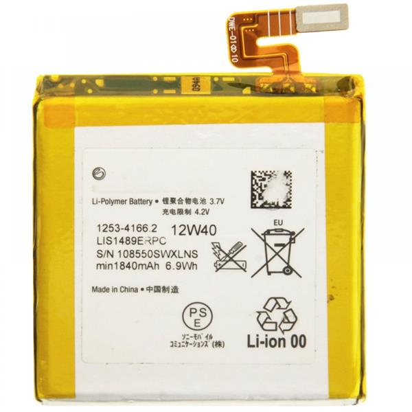 1840mAh Rechargeable Li-Polymer Battery for Sony Ericsson LT28at Sony Replacement Parts Sony Ericsson LT28at