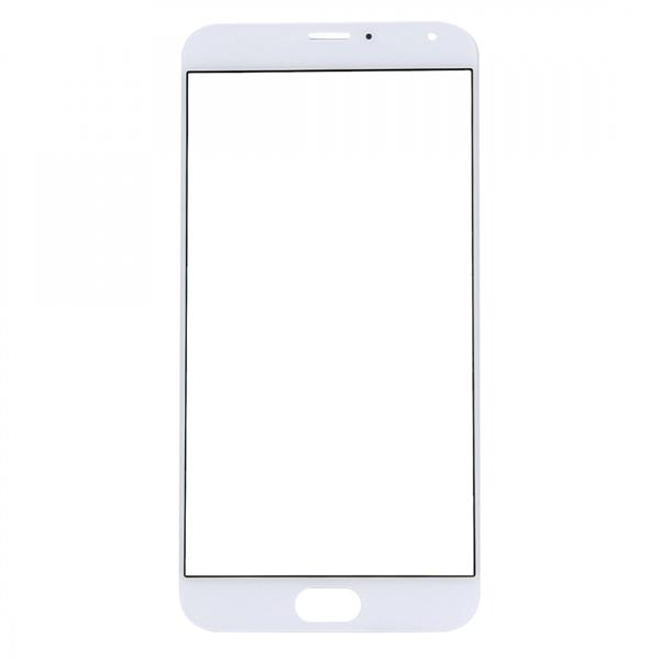 For Meizu MX5 Front Screen Outer Glass Lens(White) Meizu Replacement Parts Meizu MX5