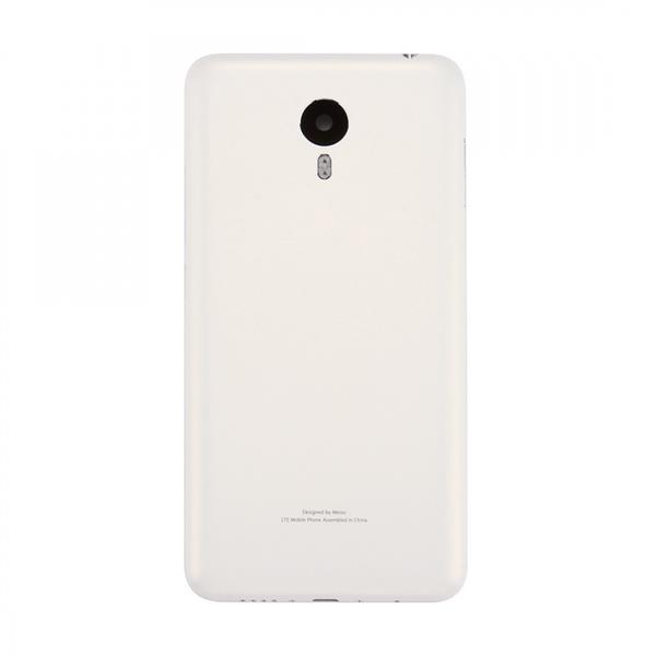 For Meizu Meilan Metal Battery Back Cover(White) Meizu Replacement Parts Meizu Meilan