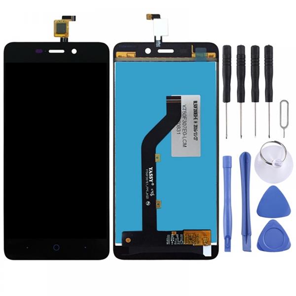 LCD Screen and Digitizer Full Assembly for ZTE BLADE X3 A452 T620 (Black)  ZTE BLADE X3