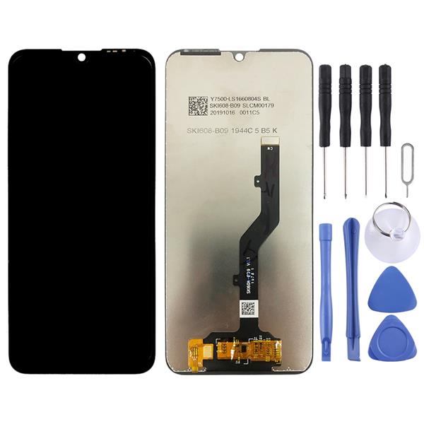 LCD Screen and Digitizer Full Assembly for ZTE Blade A7S 2020 (Black)  ZTE Blade A7S 2020