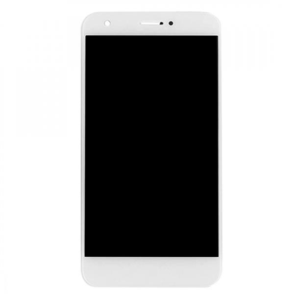 For ZTE Blade A512 LCD Screen and Digitizer Full Assembly(White)  ZTE Blade A512