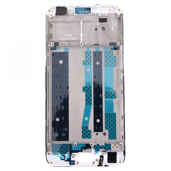 For OPPO A59 / F1s Front Housing LCD Frame Bezel Plate(White) Oppo Replacement Parts Oppo A59