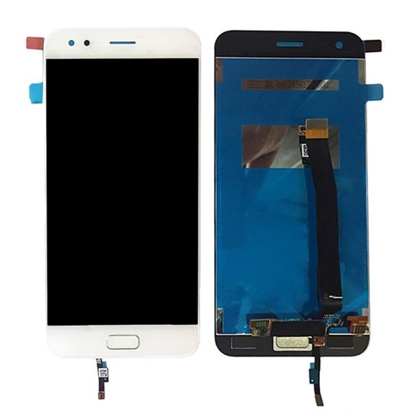LCD Screen and Digitizer Full Assembly with Home Button for Asus ZenFone 4 / ZE554KL(White) Asus Replacement Parts Asus ZenFone 4