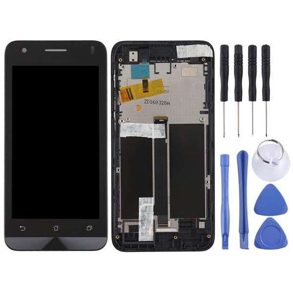 LCD Screen and Digitizer Full Assembly with Frame for Asus Zenfone C ZC451CG(Black) Asus Replacement Parts Asus Zenfone C