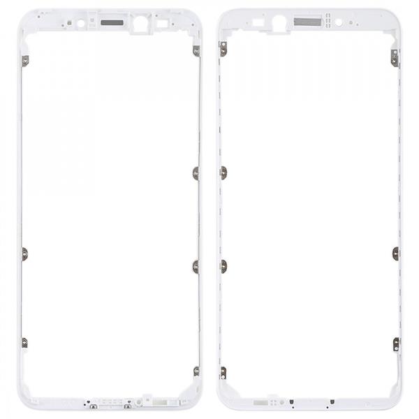 Front Housing LCD Frame Bezel Holder for Xiaomi Mi 6X / A2(White) Xiaomi Replacement Parts Xiaomi Mi 6X