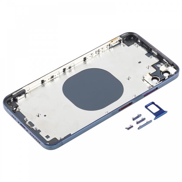 Back Housing Cover with Appearance Imitation of iP12 Pro Max for iPhone XS Max(Blue) iPhone Replacement Parts Apple iPhone XS Max