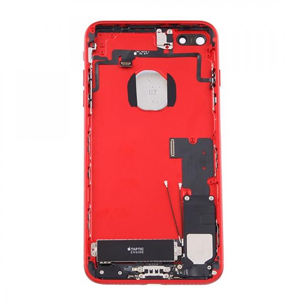 for iPhone 7 Plus Battery Back Cover Assembly with Card Tray(Red) iPhone Replacement Parts Apple iPhone 7 Plus