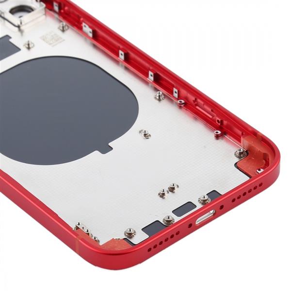 Back Housing Cover with Appearance Imitation of iPhone 12 for iPhone 11(Red) iPhone Replacement Parts Apple iPhone 11