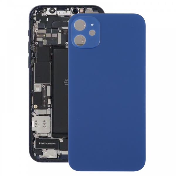 Glass Back Cover with Appearance Imitation of iPhone 12 for iPhone XR(Blue) iPhone Replacement Parts Apple iPhone XR