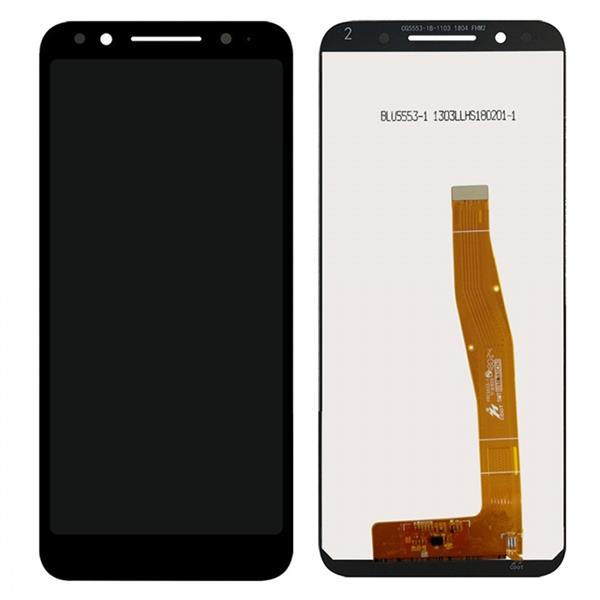 LCD Screen and Digitizer Full Assembly for Alcatel 3 / 5052 / 5052D / 5052Y (Black)  Alcatel 3