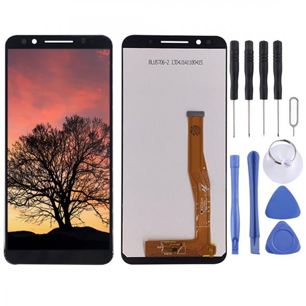 LCD Screen and Digitizer Full Assembly for Alcatel 3X / 5058 / 5058A (Black)  Alcatel 3X