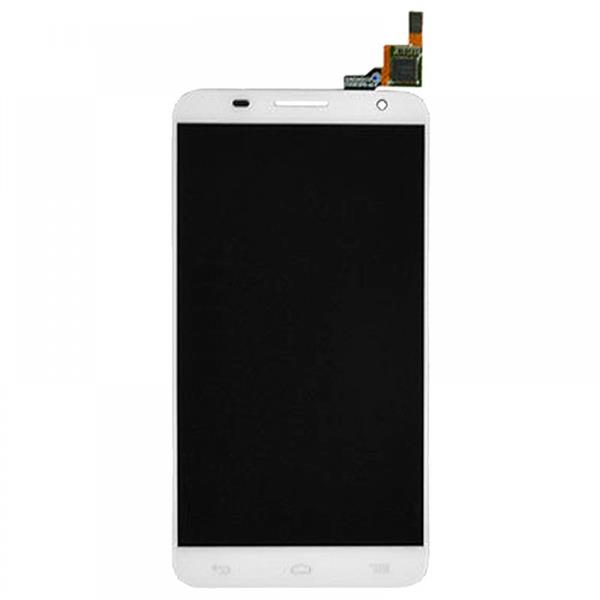 LCD Screen and Digitizer Full Assembly for Alcatel One Touch Idol 2 S / 6050 / 6050Y / OT-6050(White)  Alcatel One Touch Idol 2S